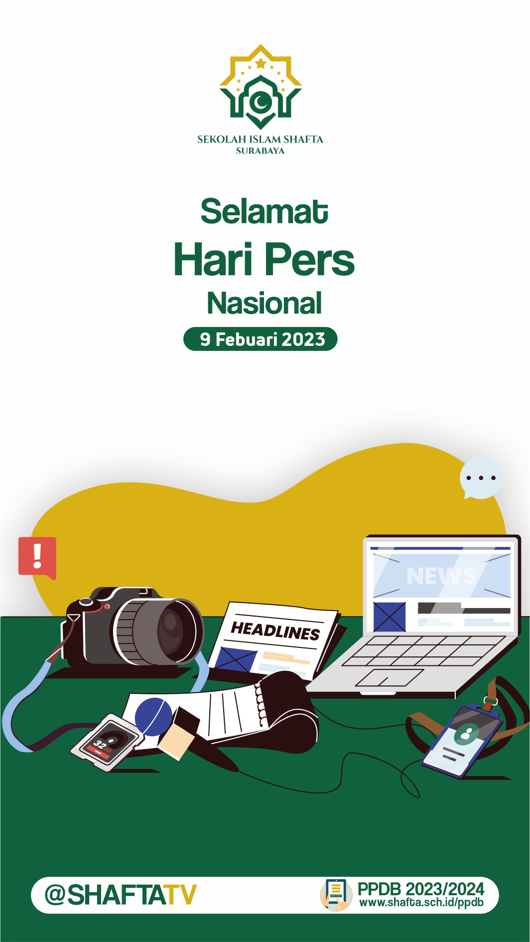 HARI PERS NASIONAL Sekolah Islam Shafta Surabaya