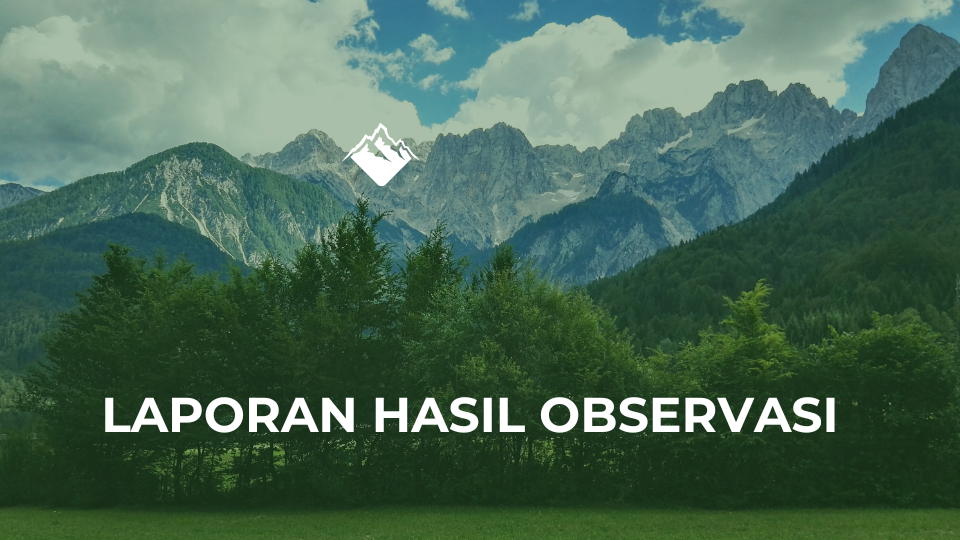 Laporan hasil observasi