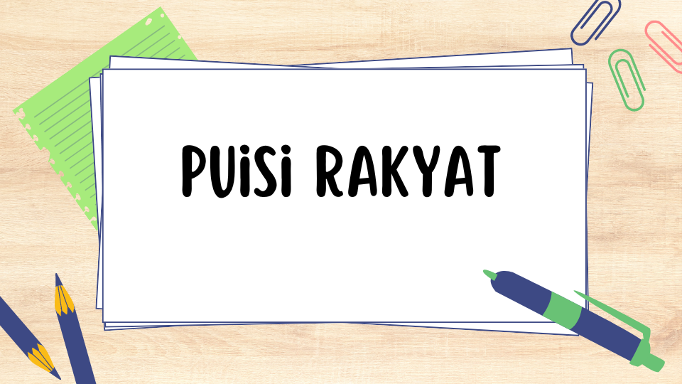 Puisi rakyat (2)