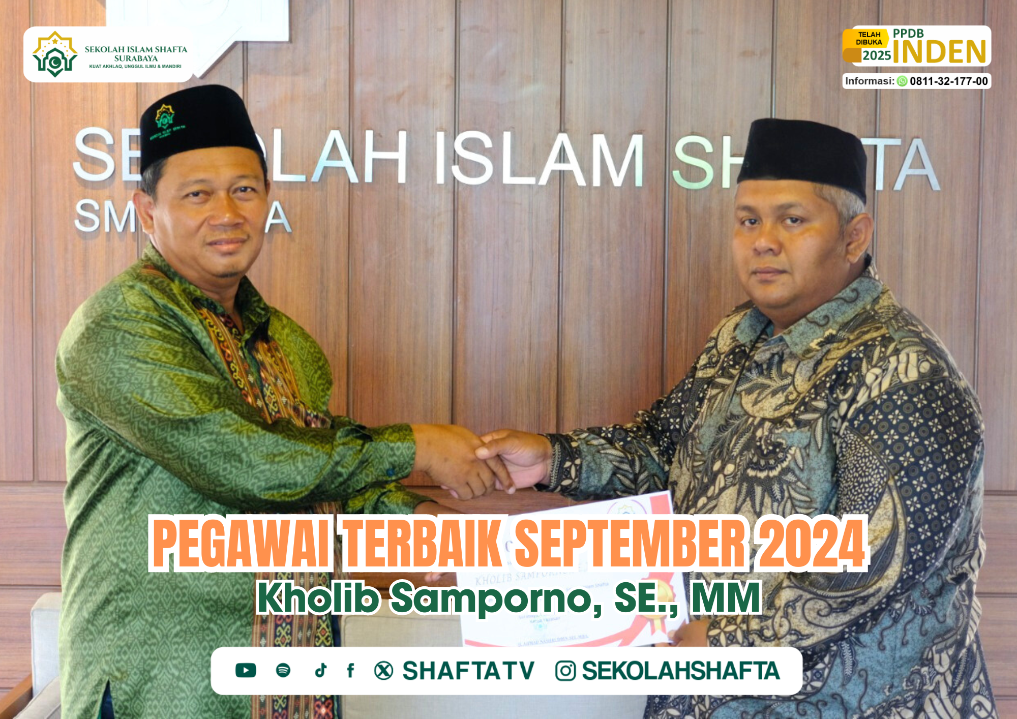PEGAWAI TERBAIK SEPTEMBER 2024