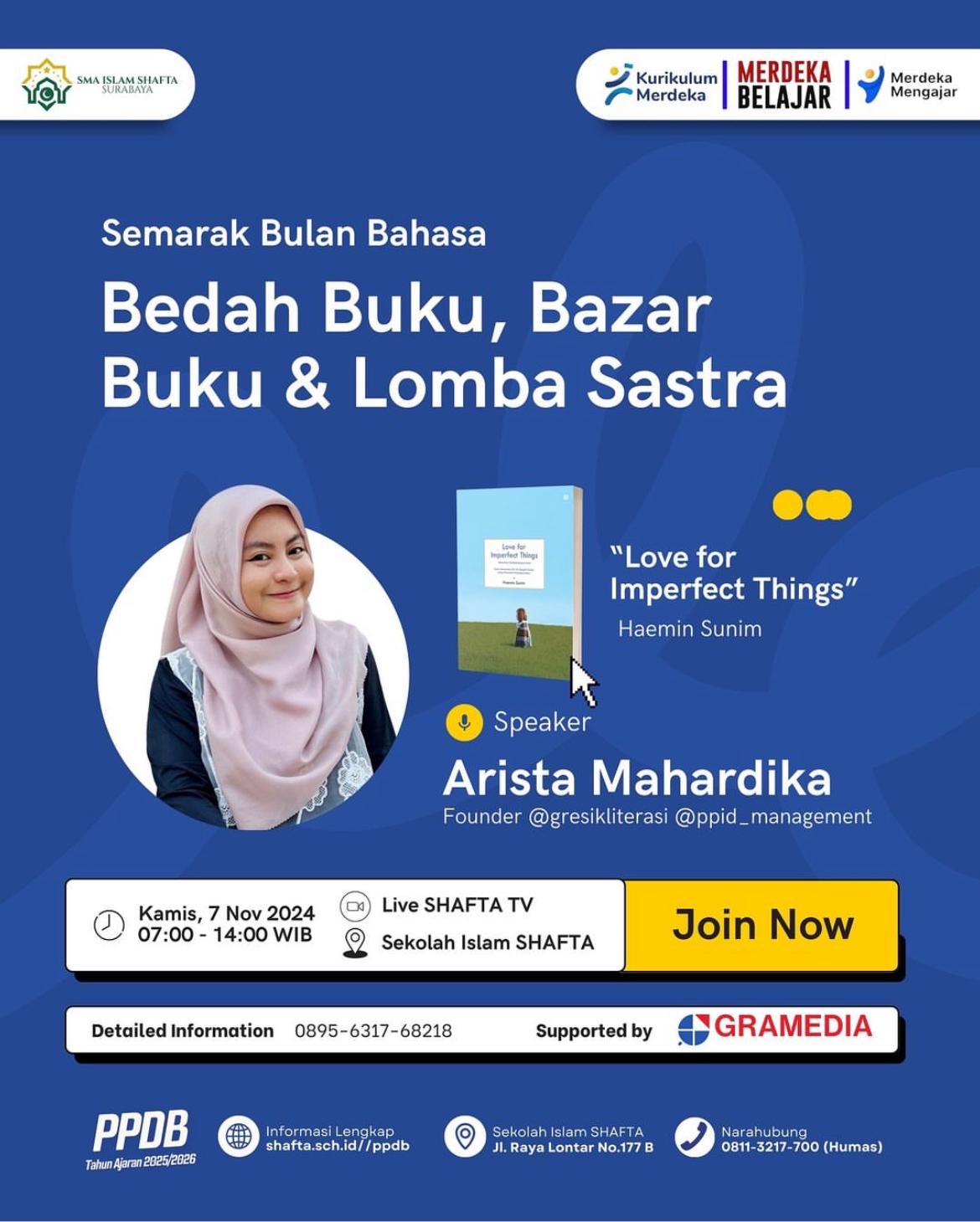 Semarak Bulan Bahasa & Bedah Buku