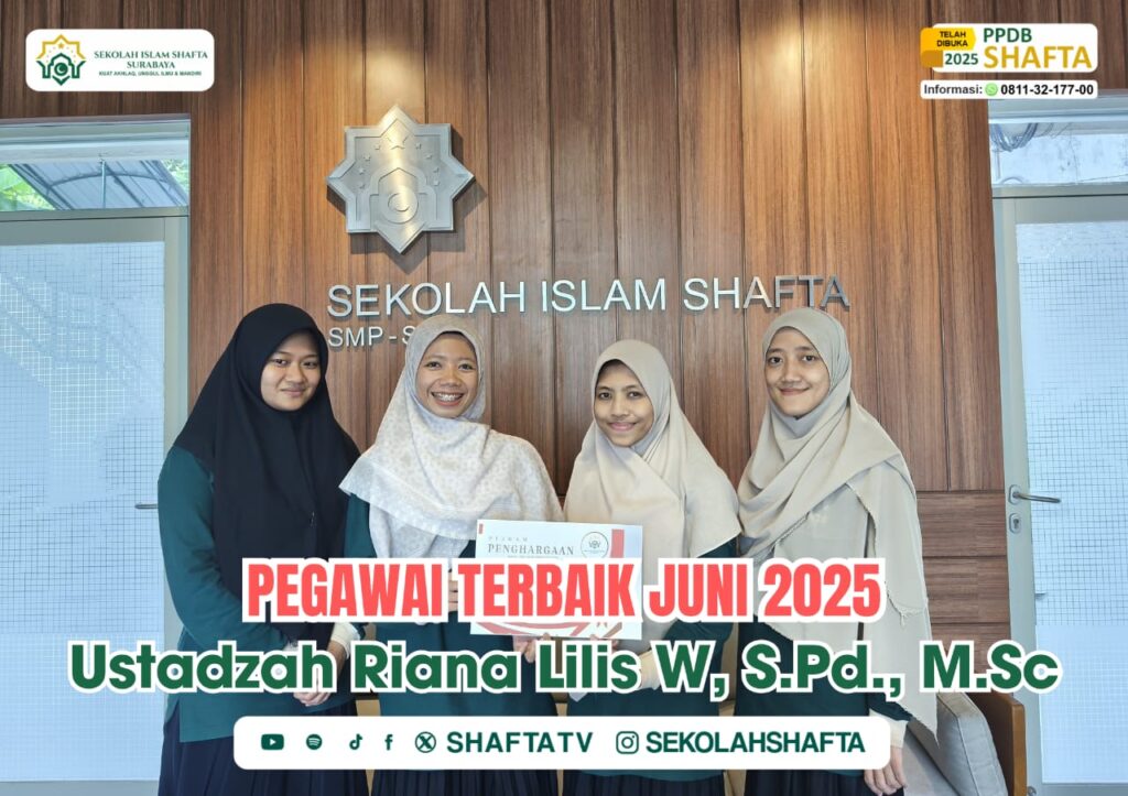 PEGAWAI TERBAIK SHAFTA PERIODE BULAN JUNI 2025