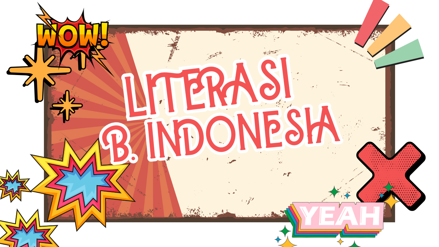 Krem Oranye dan Merah Komik Tugas Kelompok Presentasi (1)