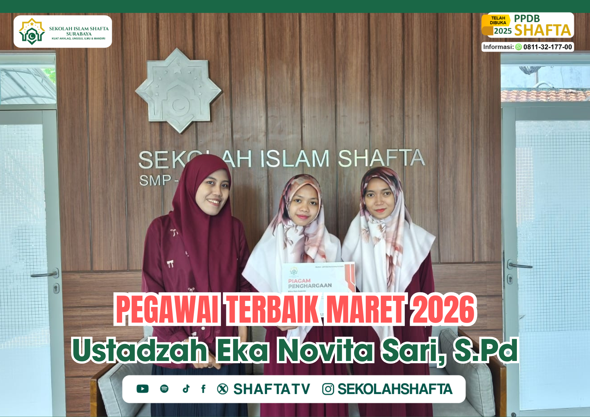 Bersinar di Bulan Maret! Inilah Pegawai Terbaik 2026