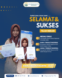 Siswi Inspiratif SMA SHAFTA: Hebat di Akademik & Aktif di Organisasi