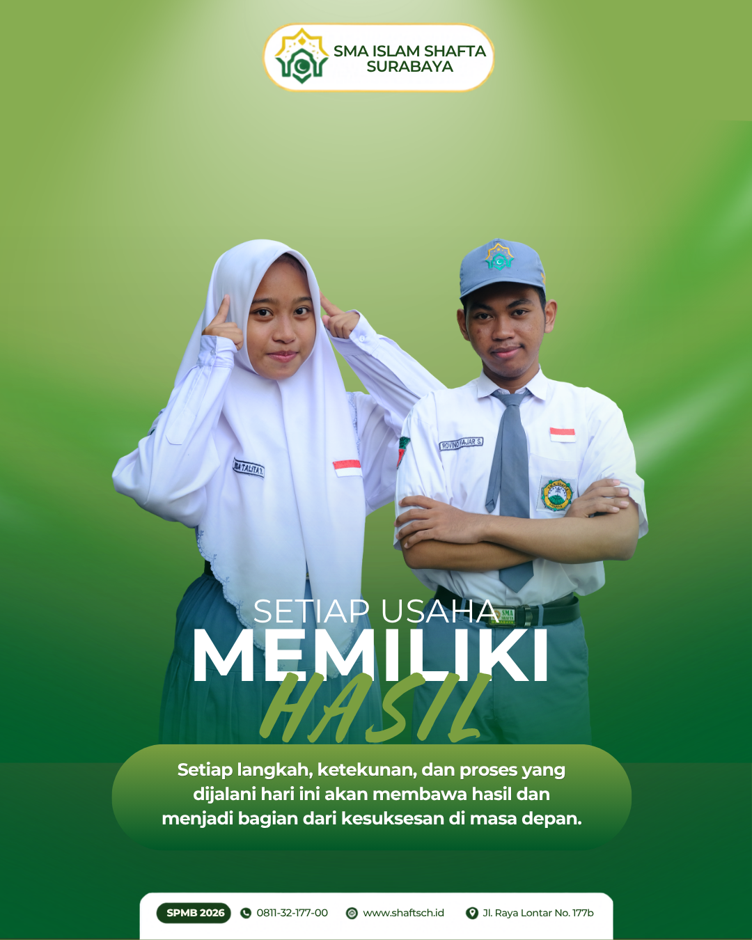 Penerima Beasiswa Scholarship Pelajar SMA SHAFTA 2026