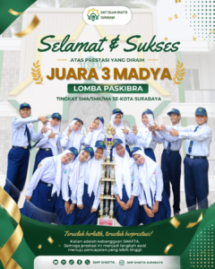 Bangga! PASKIBRA SMP SHAFTA Juara 3 LKBB BASIC 2026