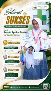 Siswa SMA SHAFTA Raih Medali Emas & Perak di 3 Kompetisi Nasional