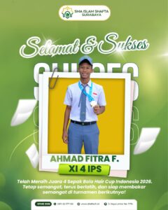 Siswa SMA Islam SHAFTA Surabaya Raih Juara 4 Hair Cup Indonesia 2026