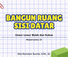 Bangun Ruang sisi datar