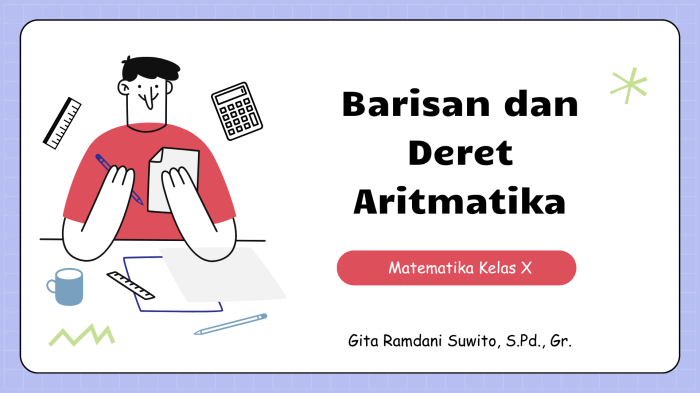 Barisan dan Deret Aritmatika