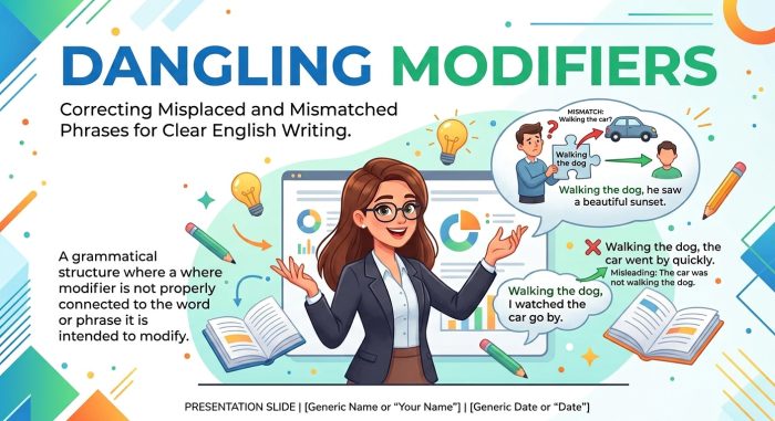 DANGLING MODIFIERS