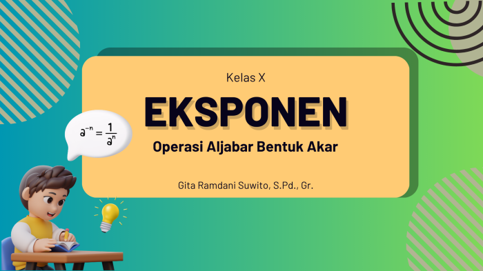 Eksponen & Logaritma
