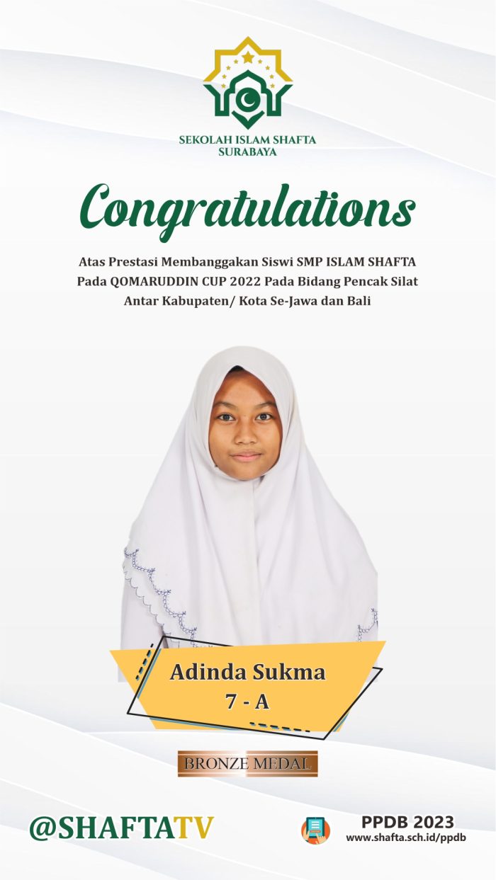 Flyer Prestasi 9.16 Pencak Silat