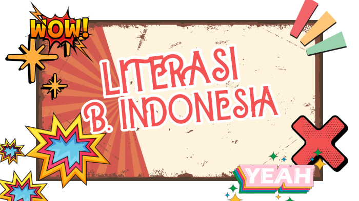 Krem Oranye dan Merah Komik Tugas Kelompok Presentasi (1)
