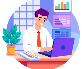 Merah dan Krem Ilustrasi Tolak Gratifikasi Konten Instagram