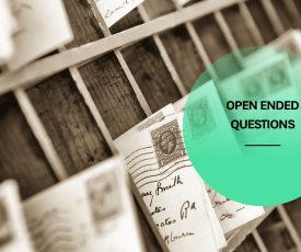 Open Ended Questions