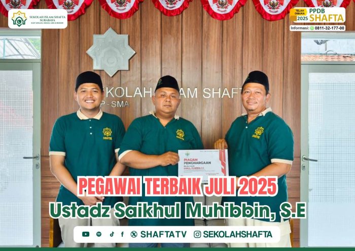 Pegawai Terbaik Bulan Juli 2025