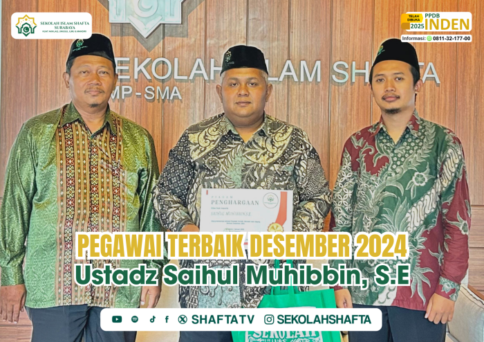 Penghargaan Pegawai Terbaik Periode Desember 2024