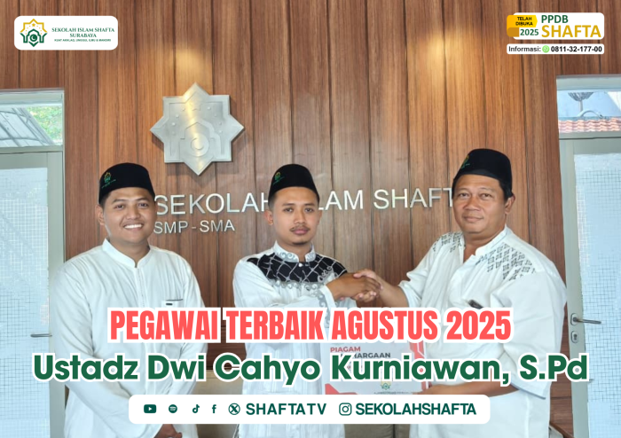 Pegawai Terbaik Periode Agustus 2025