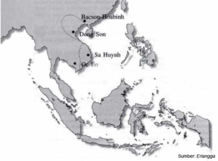 Peta-pusat-kebudayaan-Bacson-Hoabinh-Dong-Son-dan-Sa-Huynh-di-Vietnam