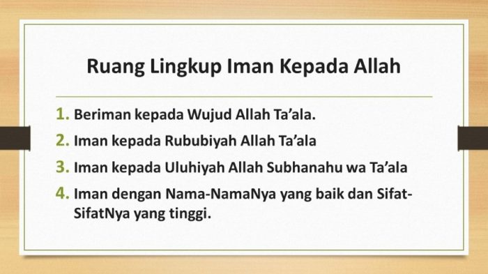 Ruang-Lingkup-Iman-Kepada-Allah