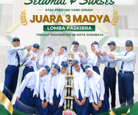 Bangga! PASKIBRA SMP SHAFTA Juara 3 LKBB BASIC 2026