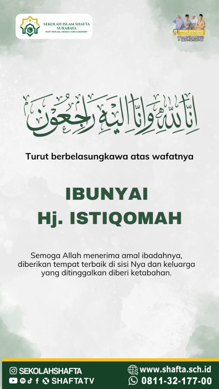 Ibunyai Hj. Istiqomah PPP. Salafiyah Kauman Bangil Wafat