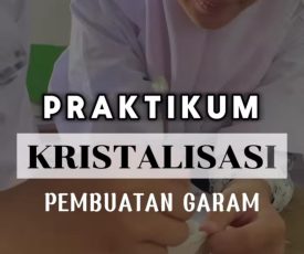 Kristalisasi Pembuatan Garam
