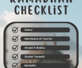 Ramadhan Checklist bersama SHAFTA