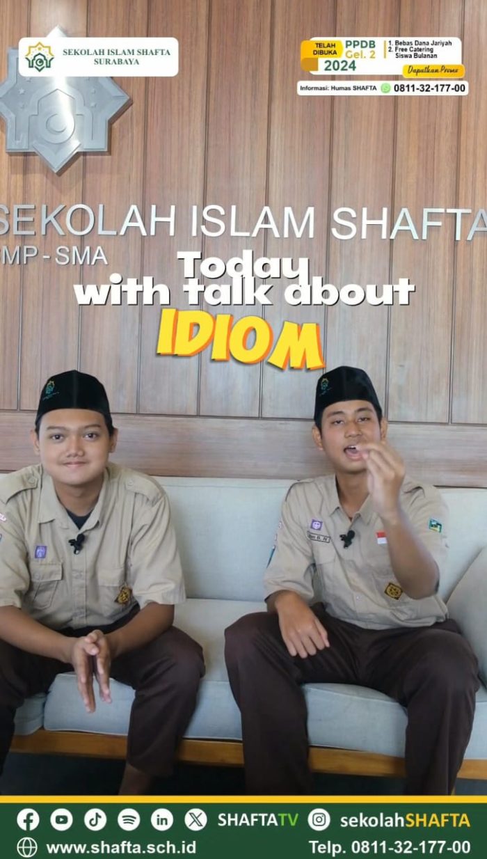 SHAFTA Language Corner: Idiom