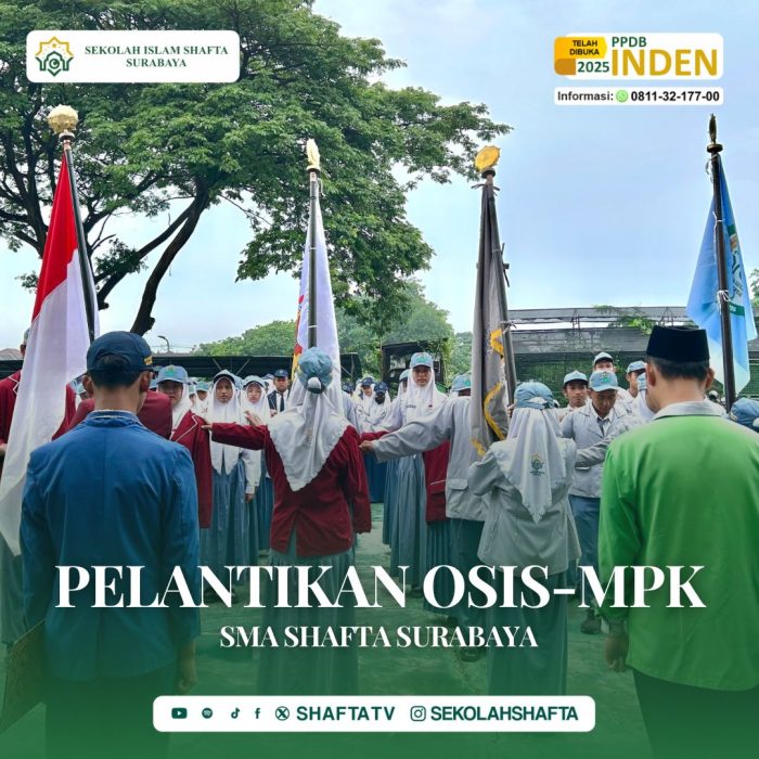 Pelantikan OSIS dan MPK SMA SHAFTA: Generasi Muda Siap Memimpin