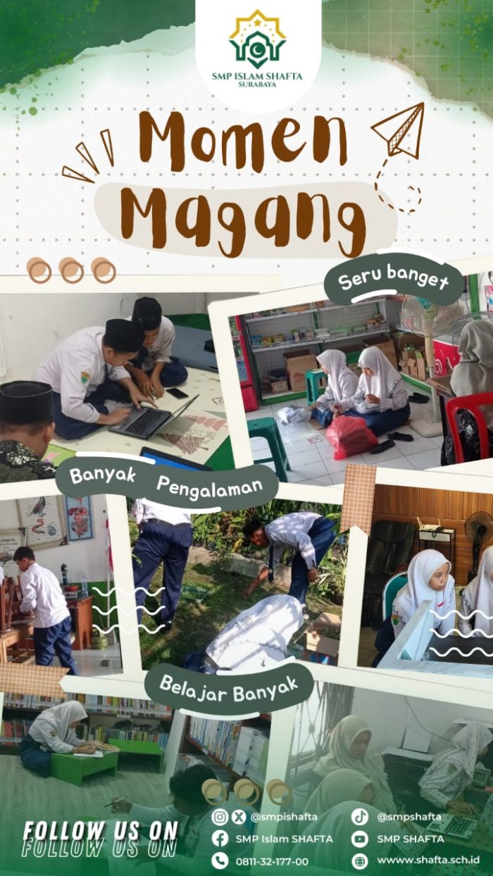 Program Magang Siswa SMP di Sekolah Islam SHAFTA