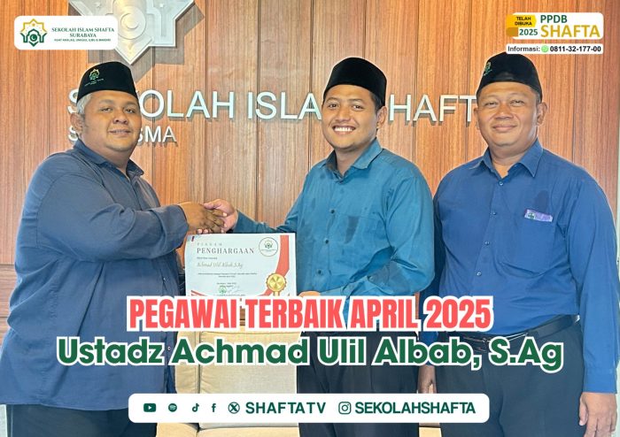 Pegawai Terbaik SHAFTA April 2025