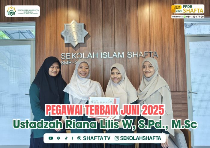 PEGAWAI TERBAIK SHAFTA PERIODE BULAN JUNI 2025