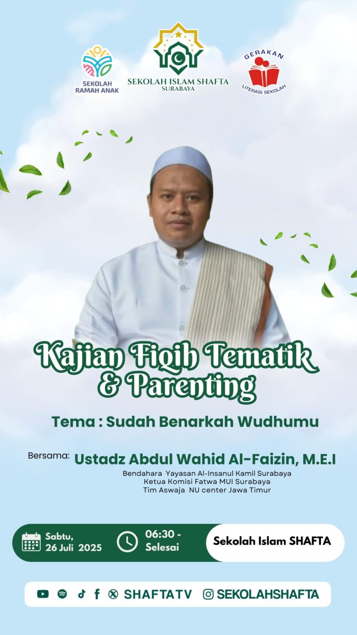 Wudhu Sebagai Pondasi Sahnya Shalat
