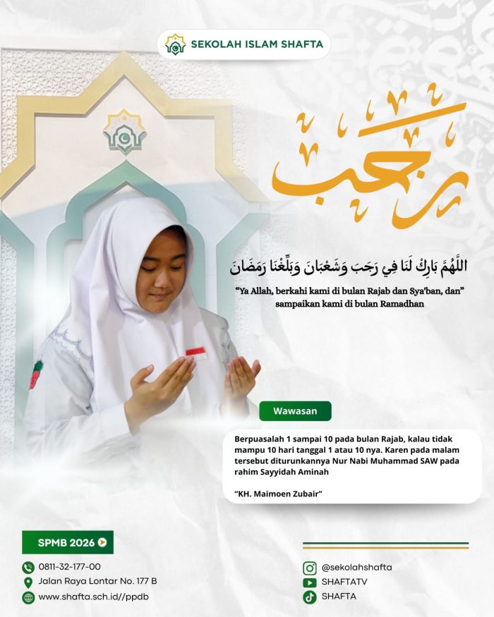 Rajab Bulan Penuh Berkah