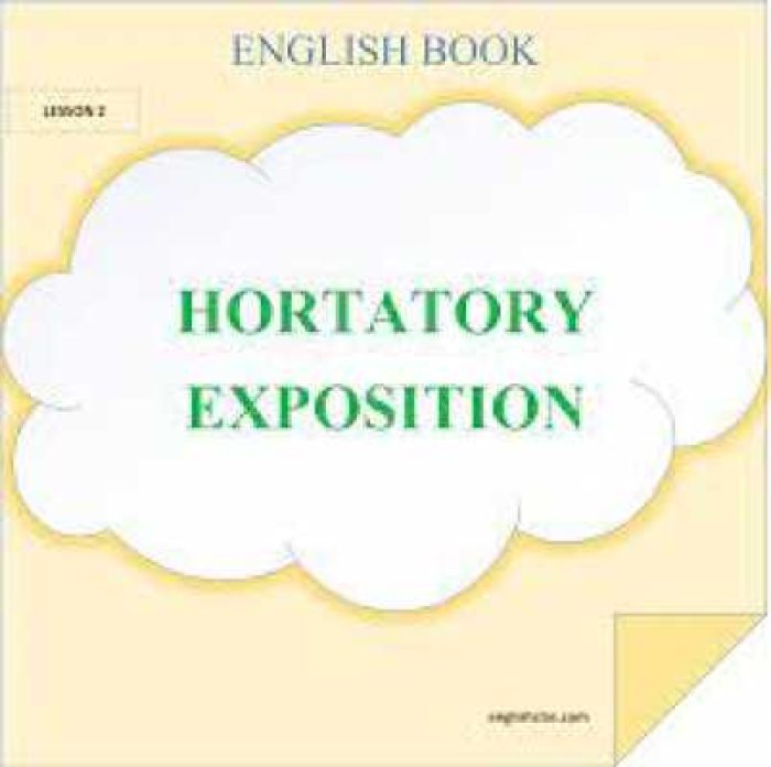 hortatory