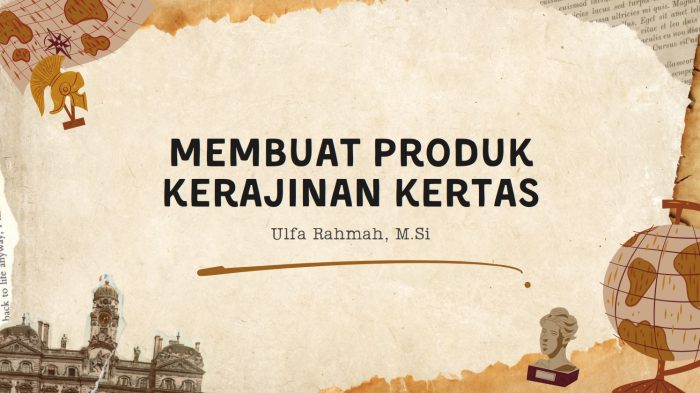 kerajinan kertas