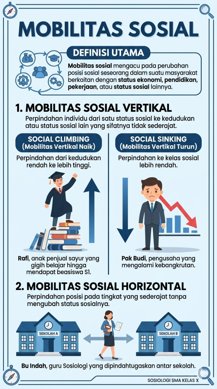 mobilitas sosial x