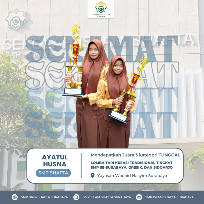 Mengharumkan Nama Sekolah: Siswa SMP Berhasil Raih Juara