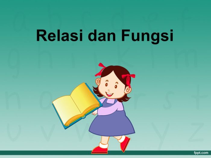 Relasi dan Fungsi